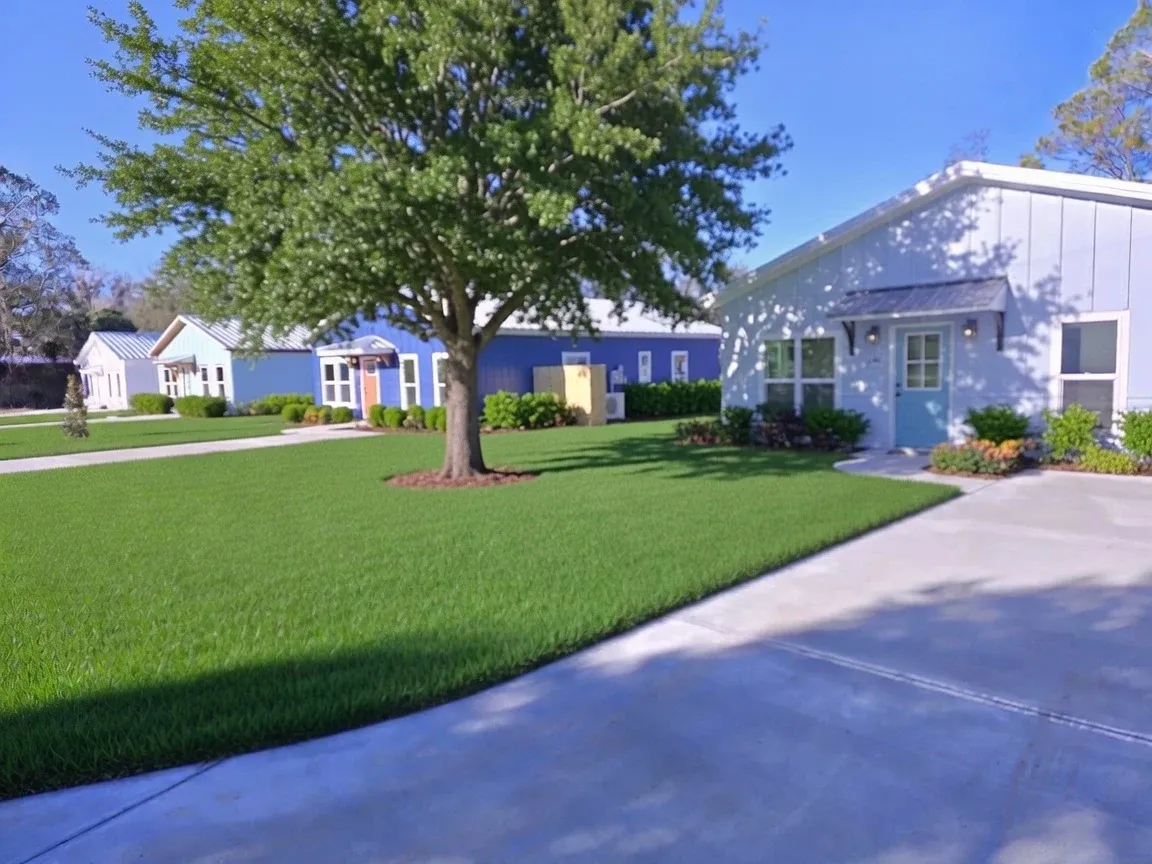 1200 sq ft 3BR2BA home finished exterior